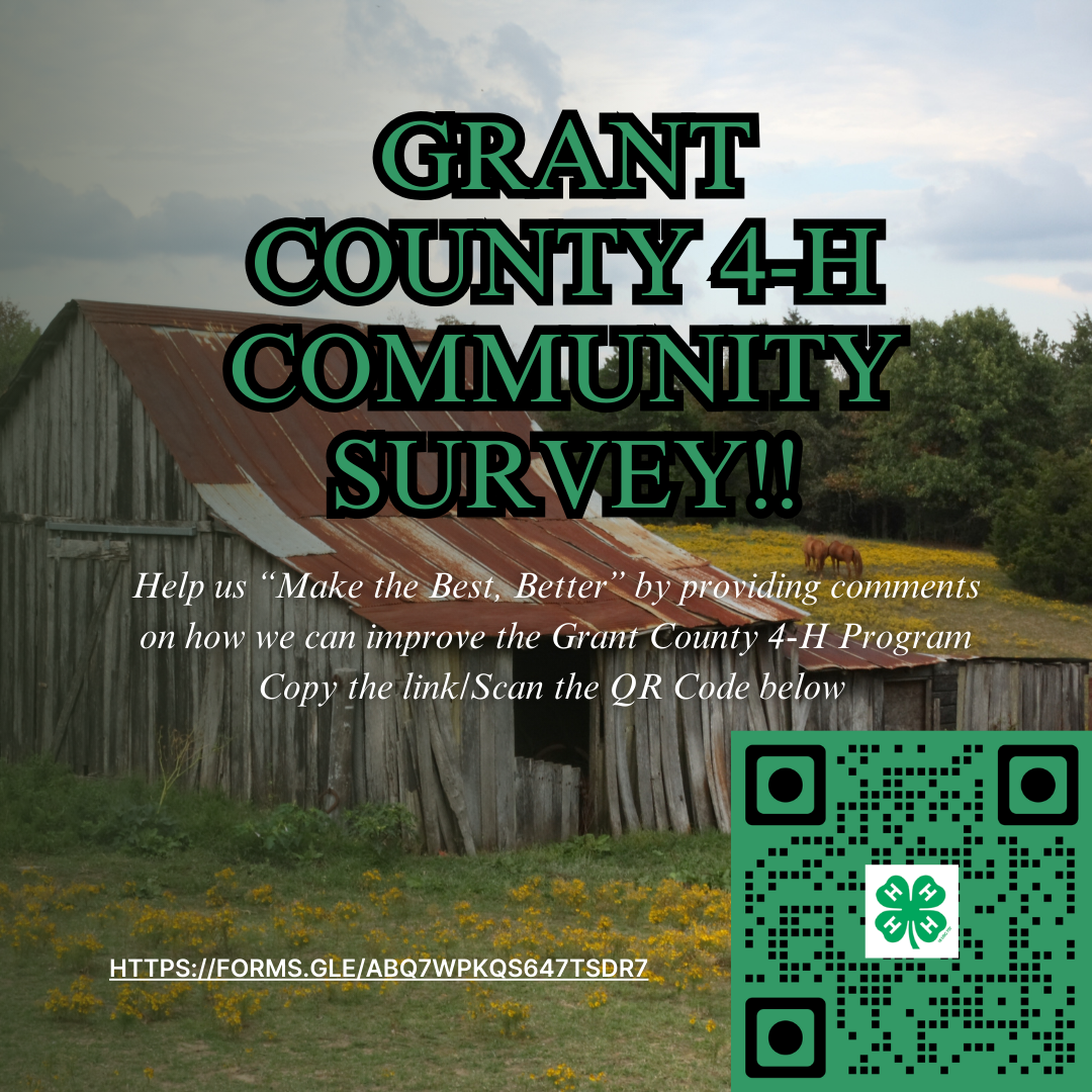 Grant County 4-H Community Survey